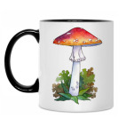 Кружка двухцветная