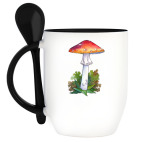 Кружка с ложкой