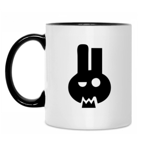 Кружка с принтом Заяц