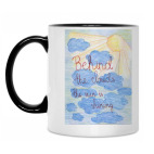 Кружка двухцветная