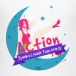 Девушка на луне