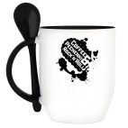 Кружка с ложкой