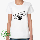 Женская футболка органик