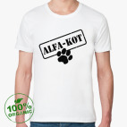 Мужская футболка органик