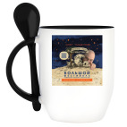 Кружка с ложкой