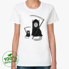 Женская футболка органик