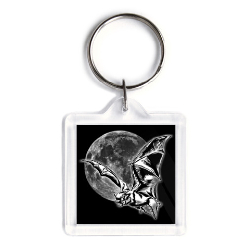 Брелок с принтом Летучая мышь