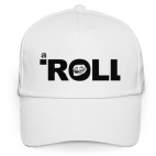Кепка / бейсболка, белая (печать) ТРОЛЛЬ