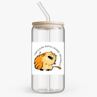 Банка с бамбуковой крышкой