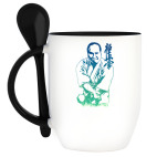 Кружка с ложкой