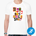 Мужская спортивная футболка