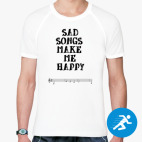 Мужская спортивная футболка