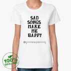 Женская футболка органик