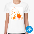 Женская спортивная футболка