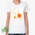 Женская футболка органик