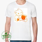 Мужская футболка органик