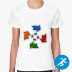 Женская спортивная футболка