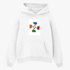 Толстовка худи оверсайз