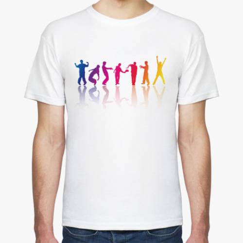 Футболка с принтом Танец
