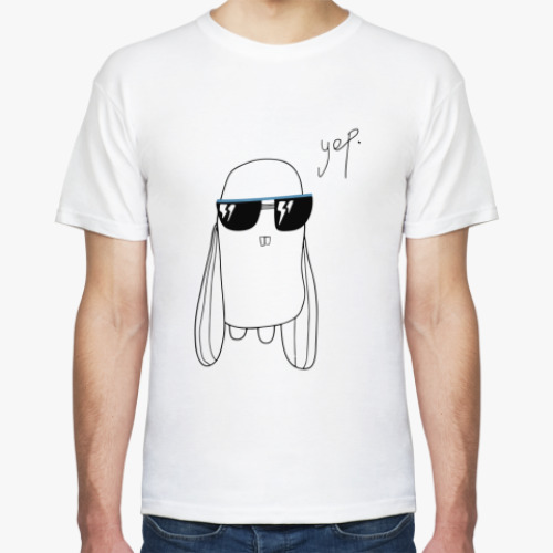 Футболка кролик