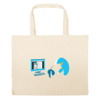 Большая сумка шоппер