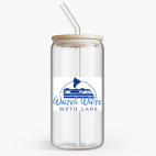 Банка с бамбуковой крышкой