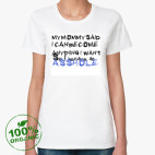 Женская футболка органик