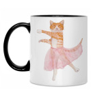 Кружка двухцветная