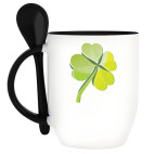 Кружка с ложкой