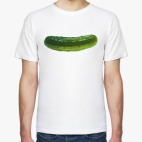 Классическая футболка огурец