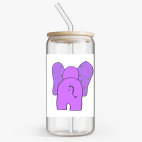 Банка с бамбуковой крышкой