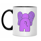 Кружка двухцветная