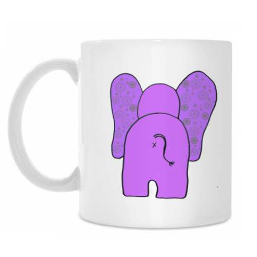 Кружка с принтом Слоник