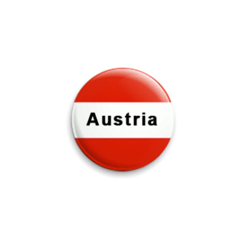 Значок 25мм Австрия