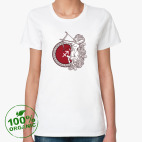 Женская футболка органик