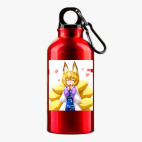 Металлическая бутылка 400 мл UV-DTF