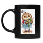 Кружка цветная UV-DTF