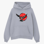 Толстовка худи оверсайз