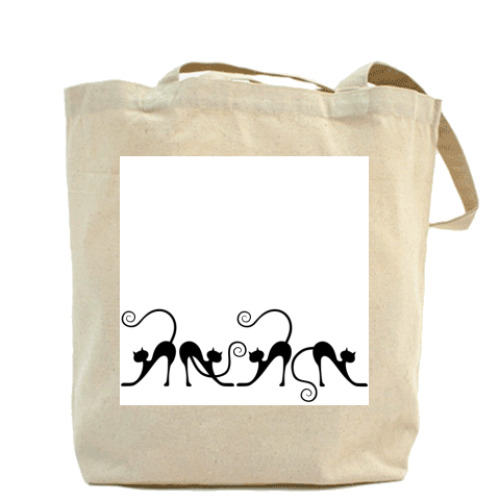 Сумка шоппер с принтом Грация