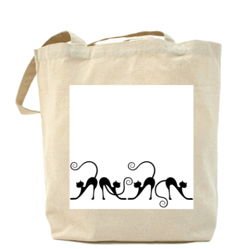 Сумка шоппер с принтом Грация