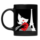 Кружка цветная UV-DTF