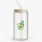 Банка с бамбуковой крышкой