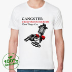 Мужская футболка органик