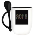 Кружка с ложкой