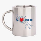 Кружка металлическая