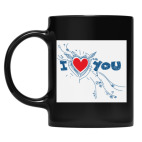 Кружка цветная UV-DTF