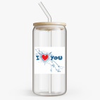 Банка с бамбуковой крышкой