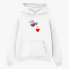 Толстовка худи оверсайз