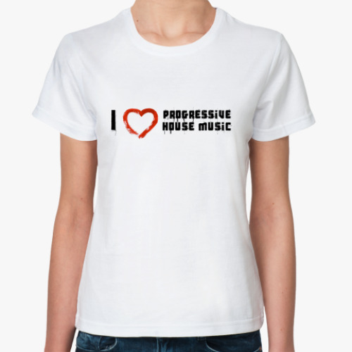Классическая футболка Progressive House