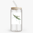 Банка с бамбуковой крышкой